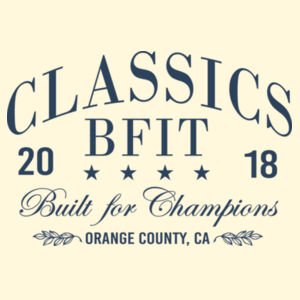 CLASSICS BFIT - BUILT FOR CHAMPIONS - PREMIUM T-SHIRT - EGKJ5W Design