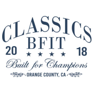 CLASSICS BFIT - BUILT FOR CHAMPIONS - WOMEN'S FITTED TANK TOP - 9TWND8 Design