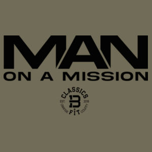 CLASSICS BFIT - MAN ON A MISSION - PREMIUM T-SHIRT - 15AEUF Design