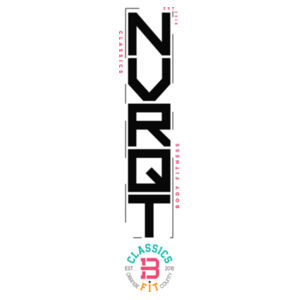 NVRQT BACKBONE - WOMEN'S FITTED T-SHIRT - $4B8Z3T$ Design