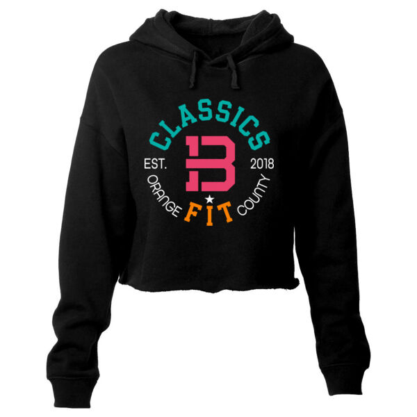 CLASSICS BFIT - BADGE LOGO - WOMEN'S CROPPED HOODIE - $4RJK2T$ Thumbnail