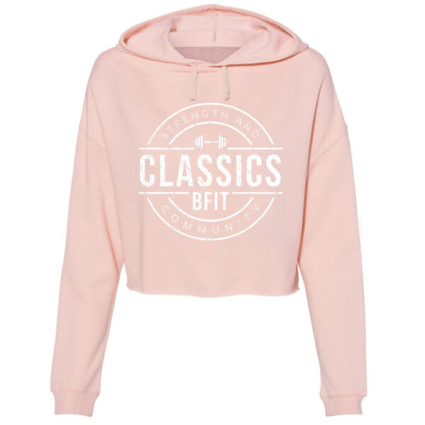 CLASSICS BFIT - STRENGTH & COMMUNITY - WOMEN'S CROPPED HOODIE - $M5S7HN$ Thumbnail