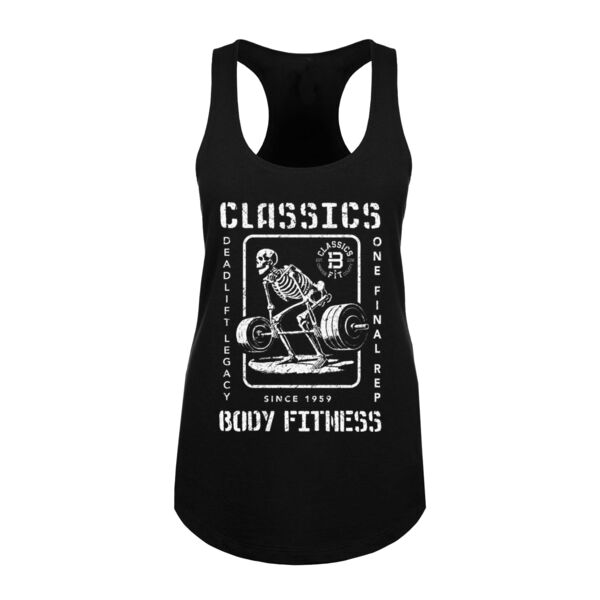 DEAD LIFT - WOMEN'S FITTED TANK TOP - $XS61RZ$ Thumbnail