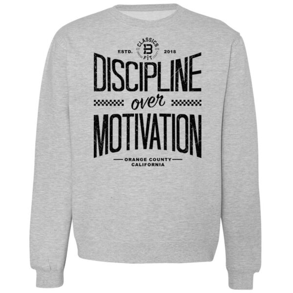 DISCIPLINE OVER MOTIVATION - CREWNECK - $7C63J1$ Thumbnail
